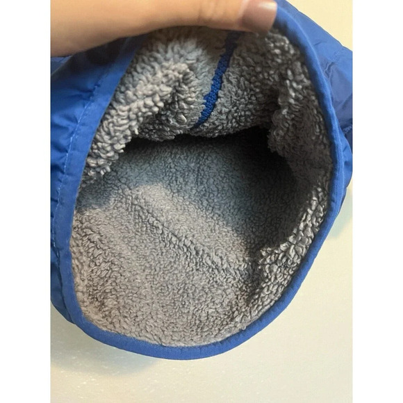 The North Face Hooded Sherpa Lined Puffy Jacket Infant Infant Boys 6-12m Stained - Picture 4 of 7